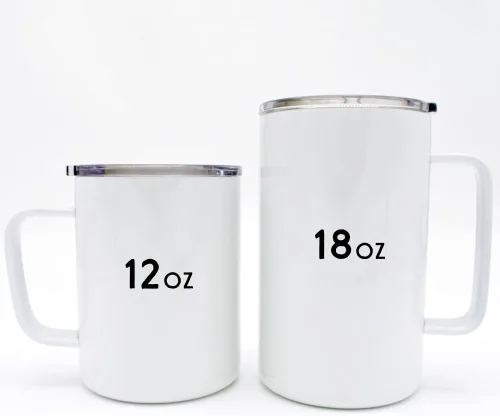Vista 4 de Taza de café de viaje aislada de Halloween retro con tapa, taza espeluznante de otoño (12 onzas)