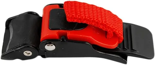 Vista 2 de Kit de hebilla de liberación rápida para casco de motocicleta, hebilla de plástico para tirar, adaptador de correa de barbilla, se instala sin