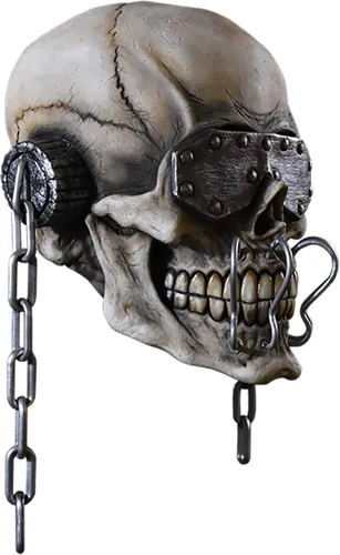 Vista 3 de Trick Or Treat Studios Vic Rattlehead máscara Megadeth, Varios