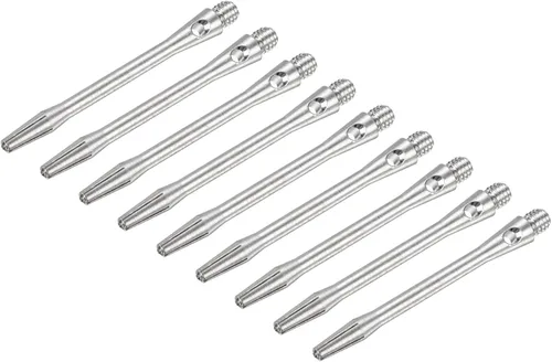Vista 19 de PATIKIL Eje de dardo, rosca mediana 2BA de aluminio Dart Tallos de dardo Accesorios de lanzamiento de montaje para punta de acero Medium 2BA