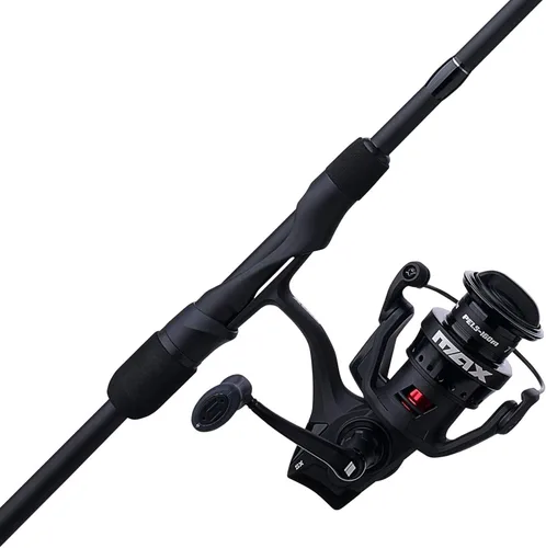 Vista 12 de Abu Garcia Combo de carrete giratorio y caña de pescar Max SX