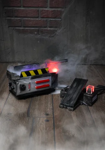 Vista 10 de Trampa de Fantasmas con Luz de 14 Pulgadas con Pedal de Ghostbusters Multicolor