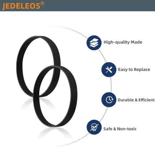 Vista 2 de JEDELEOS Correas de repuesto para aspiradora Simplicity Freedom F3300 F3400 F3500 F3600 S10CV S10E S10S S10D Series, piezas de repuesto S10B-2