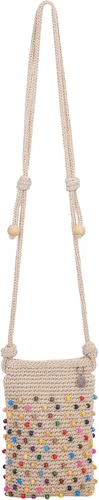Vista 6 de The Sak Josie - Mini bandolera de ganchillo con correa ajustable