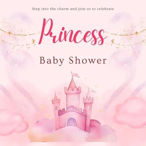 Vista 4 de Grandma to Be Pin Princess Pink Baby Shower It's a Girl for Nona to wear, Pink & Silver, Baby Sprinkle, Plata
