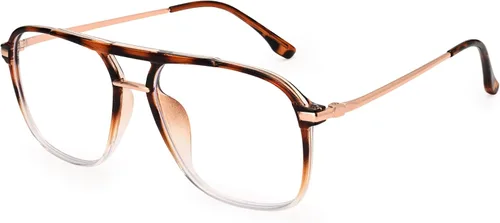 Vista 9 de Dollger Lentes de bloqueo de luz azul para mujer, estilo aviador de gran tamaño, lentes de computadora que protegen tu visión, elegantes