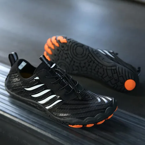 Vista 7 de Simari Zapatos de agua para mujer, hombre, natación, playa, piscina, deportes acuáticos, secado rápido, estilo descalzo, buceo, surf y caminar