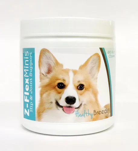 Vista 38 de Healthy Breeds Affenpinscher Z-Flex Minis - Masticables suaves para cadera y articulaciones, 60