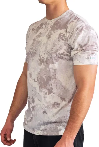 Vista 2 de BuiltCool - Camisa de cuello redondo para hombre, secado rápido, absorción de humedad instantánea, protección solar UPF 50