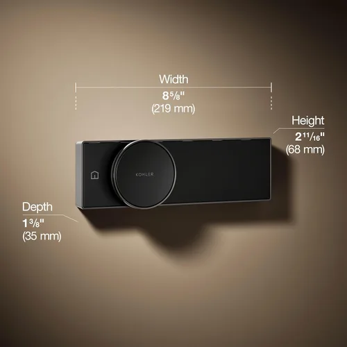 Vista 3 de Kohler 28214-TT Anthem® Control digital, titanio vibrante