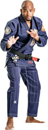 Vista 4 de Ronin Oni Bushi Jiu-Jitsu Kimono Gi - Kimono de artes marciales para entrenamiento BJJ