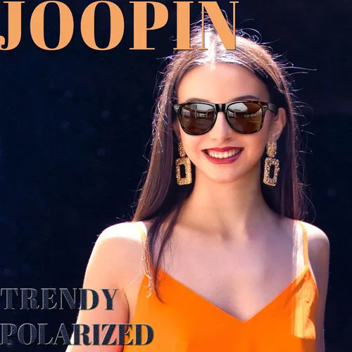 Vista 2 de Joopin Gafas de sol cuadradas polarizadas con protección UV para hombre y mujer
