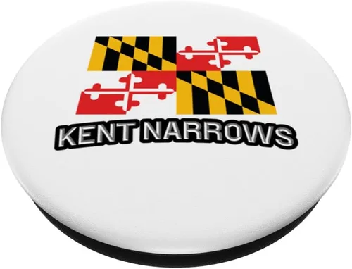 Vista 2 de KENT NARROWS - Maryland MD City State USA - Cute Souvenir PopSockets Swappable PopGrip