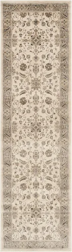 Vista 2 de SAFAVIEH Vintage Collection - Alfombra de pasillo de 2 pies 2 pulgadas x 6 pies, piedra y ratón, diseño oriental tradicional de viscosa envejecida