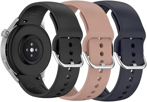 Vista 15 de Senter Correa de repuesto de liberación rápida de goma suave de 0.866 in para reloj inteligente Xiaomi S1 pro