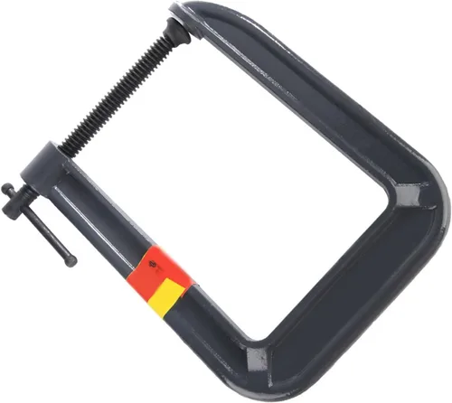 Vista 8 de Abrazaderas C resistentes para carpintería, garganta profunda tipo G, abrazadera de 3.937 in x 7.283 in para proyectos de carpintería de bricolaje