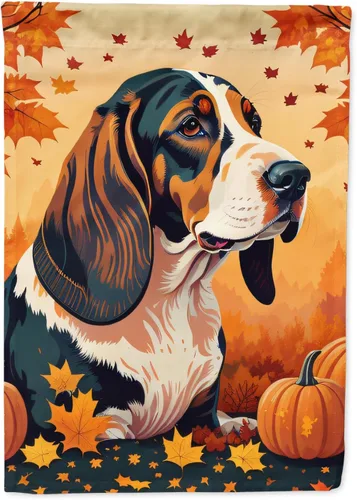 Vista 44 de Caroline's Treasures DAC1001GF Affenpinscher - Bandera decorativa para jardín de otoño, decoración para patio exterior, patio, parterres