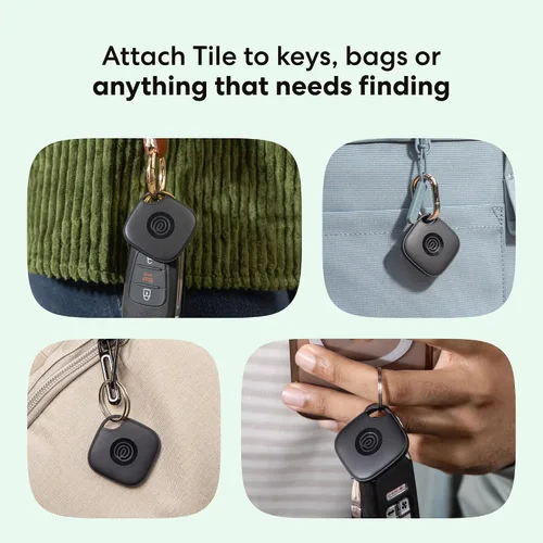 Vista 2 de Life360 Tile Starter Pack - Rastreadores Bluetooth y buscadores de artículos para llaves, carteras y más. Compatible con iOS y Android. Buscador