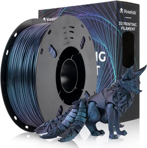 Vista 20 de Voxelab Filamento para impresora 3D, filamento PLA Pro (PLA+) de 0.069 pulgadas, precisión dimensional +/- 0.001 in, material de impresión 3D de 2.2