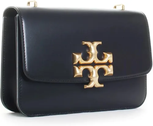 Vista 2 de Tory Burch Bolso de hombro convertible Eleanor de cuero negro para mujer, Negro