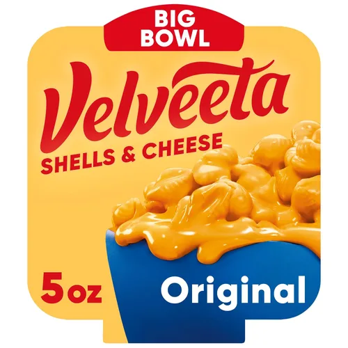 Vista 20 de Velveeta Shells & Cheese - Velveta Caracoles y Queso - Pasta de caracoles con salsa de queso y 2% de leche y queso (caja de 12 oz)