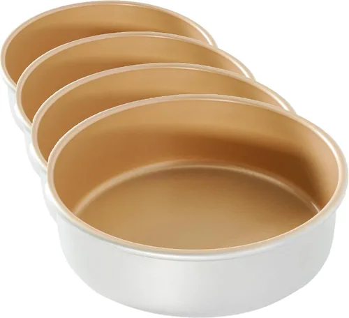 Vista 11 de Nordic Ware Naturals - Molde redondo antiadherente para tartas, 8 pulgadas