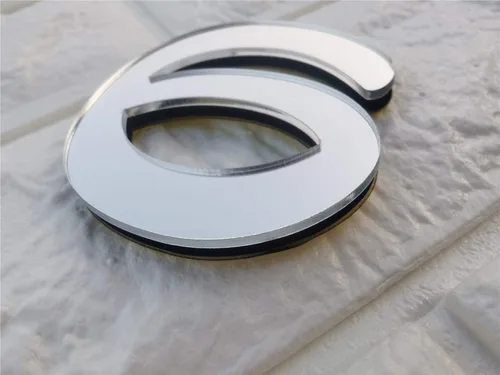 Vista 4 de Tabla periódica de elementos - Kit de reloj acrílico moderno para diseño de pared, reloj de pared sin marco 3D con calcomanías de espejo