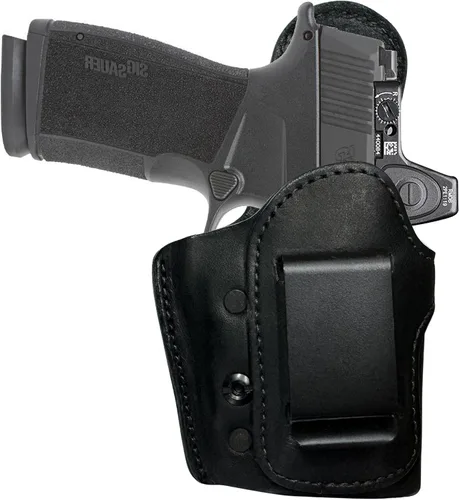 Vista 24 de Urban Carry LockLeather IWB RMR/RDS Holster - Right Handed Secure & Comfortable Leather/Polymer Hybrid Design for Optimal Comfort Compatible with