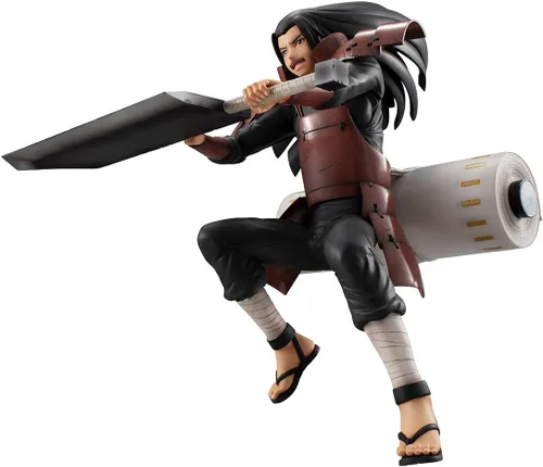 Vista 5 de Megahouse Naruto: Figura de PVC de la serie de gemas de Hashirama Senju, multicolor