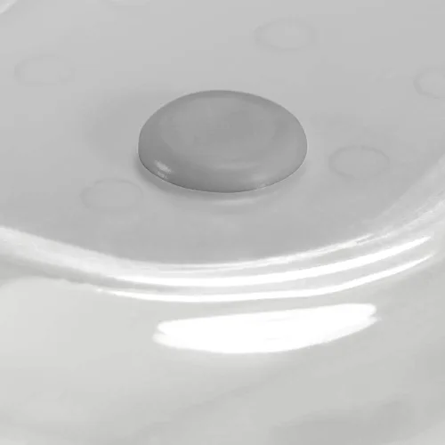 Vista 5 de madesmart Organizador de almacenamiento mediano transparente, forro de agarre suave de alta calidad, base antideslizante, para utensilios de cocina