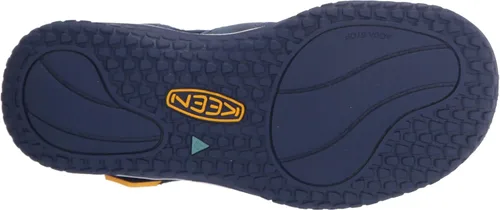 Vista 4 de KEEN Sandalias Stingray para niños, color rojo