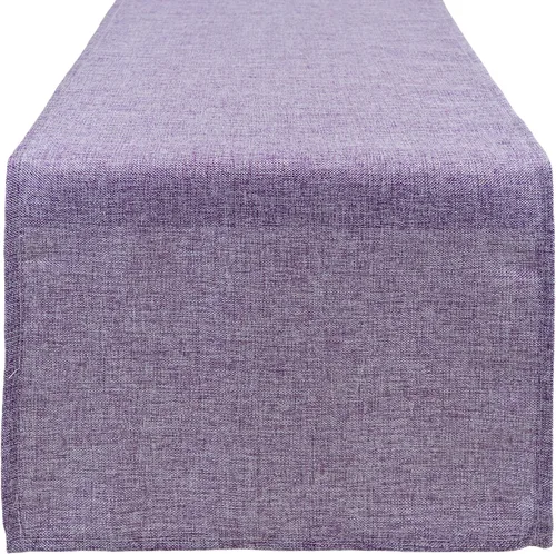 Vista 8 de Aiking Home (paquete de 1) Camino de mesa de lino sintético natural sin forro, color aguamarina, tamaño 12 x 62 pulgadas, ideal para bodas, baby
