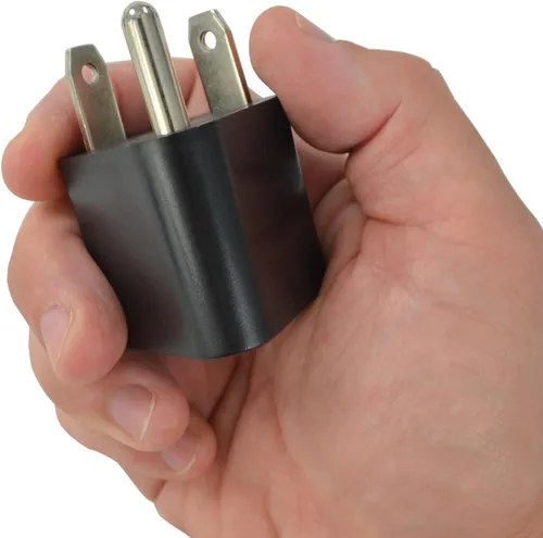 Vista 4 de Conntek Adaptador de Enchufe RV de 30 Amperios Macho a Enchufe de 15/20 Amperios
