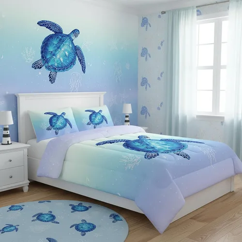 Vista 17 de QOOMO Edredón floral de gato tamaño Twin, juego de ropa de cama de gato rosa para niños, adolescentes y niñas, juego de ropa de cama de 3 piezas