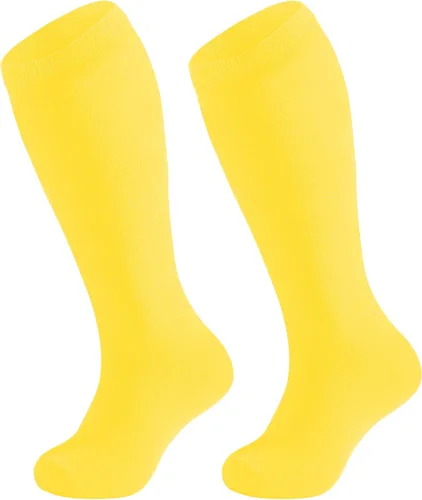 Vista 3 de UTTPLL Calcetines de algodón para niños pequeños, calcetines de béisbol hasta la rodilla, calcetines deportivos de fútbol para niños, calcetines