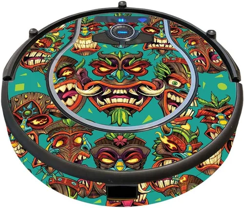 Vista 15 de MightySkins Skin compatible con Shark Ion Robot 750 - Cobertura mínima al vacío – Madera abstracta Funda protectora de vinilo duradera y única