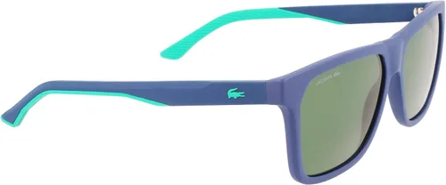 Vista 8 de Lacoste Gafas de sol rectangulares L972S para hombre azul mate talla única Azul mate