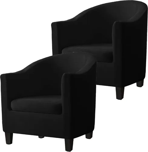 Vista 30 de Fundas de terciopelo para sillones, fundas de elastano para sillones, fundas elásticas para sillas de bañera, fundas protectoras para muebles, funda