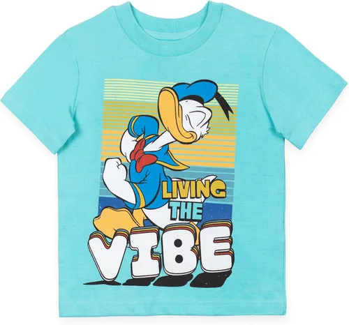 Vista 2 de Disney Mickey Mouse Goofy Donald Duck - Camiseta gráfica de manga corta