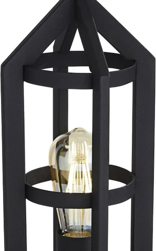 Vista 7 de Franklin Iron Works Lucas - Juego de 2 lámparas de mesa occidentales de 26 pulgadas de alto con puerto de carga USB y luz nocturna, pantalla LED