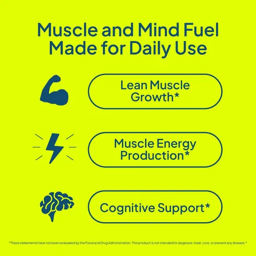 Vista 7 de Polvo de monohidrato de creatina micronizada Nature's Wonder 5g, Salud muscular, producción de energía muscular, sin lactosa, 5g de polvo