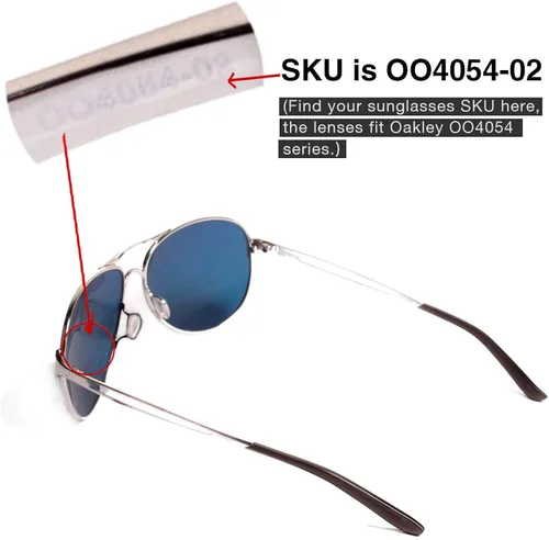 Vista 5 de Walleva - Lentes de repuesto para gafas de sol Oakley Caveat 6 opciones