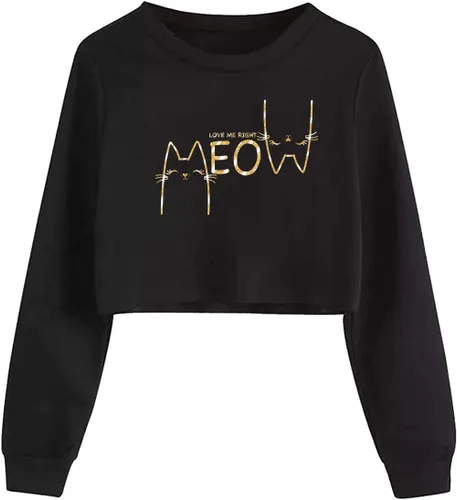 Vista 39 de Camiseta corta para niñas y niños, linda sudadera estética con gráficos de dibujos animados para adolescentes