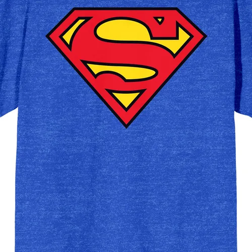 Vista 5 de Bioworld Superman Batman & Supermans Logos - Paquete de 2 camisetas para hombre