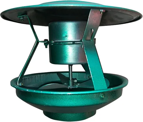 Vista 2 de Ventiladores de ventilación de chimenea de 60 W, Bombas extractoras de humo de chimenea, Ventilador de chimenea, Ventilador de chimenea eléctrico