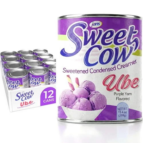 Vista 7 de Jans Sweet Cow (paquete de 1, leche rellena evaporada, 12 onzas) Leche concentrada estable para hornear, cocinar, café, té y postres, crema