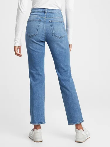 Vista 2 de GAP Jeans clásicos de corte recto para mujer