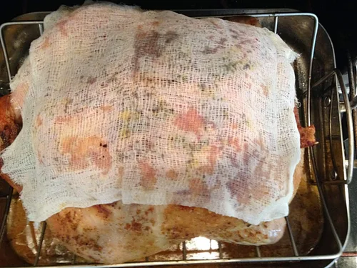 Vista 5 de Regency Wraps Paño de queso 100 % algodón de grado chef, 36 x 72 pulgadas (2 yardas), sin blanqueador ni tinte, seguro para alimentos para cocinar