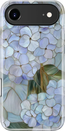 Vista 118 de Funda para iPhone 12 Mini, compatible con carga inalámbrica, protección de doble capa con elegante diseño de flores silvestres, silicona suave +