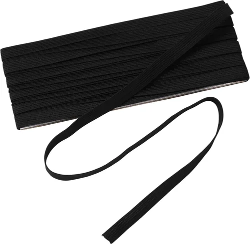 Vista 14 de Shappy Banda elástica para coser de punto de 1/2 pulgada x 11 yardas (beige)